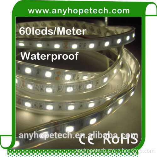 exterior high CRI 5050 60leds m 4000K cuttable flexible 24v led strip light
